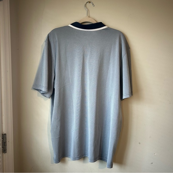 Adidas Mens Golf Polo Light Blue Grey Size 2XL - Picture 7 of 7